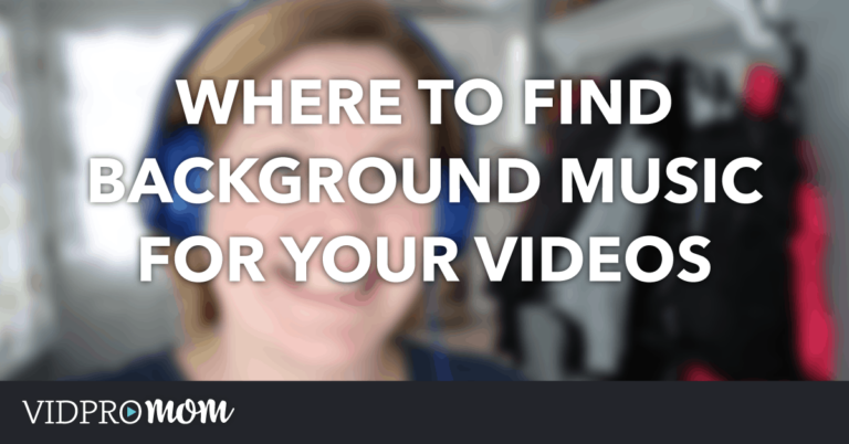 Where to find Background Music for your Videos