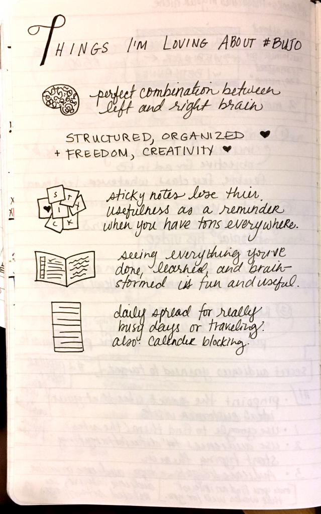 Bullet Journal for Beginners - Why I Love About BuJo