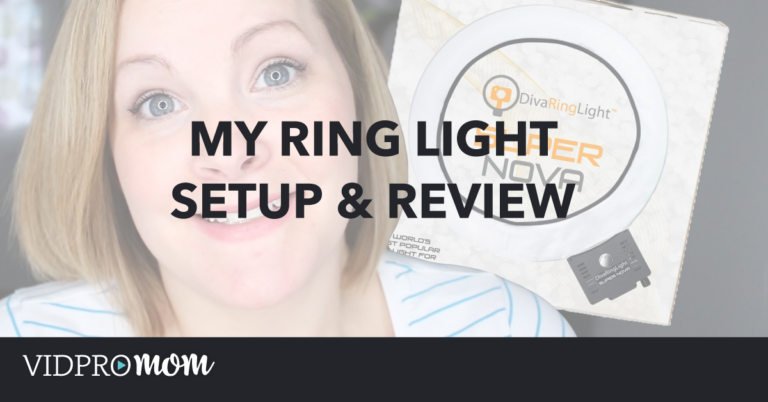 My Diva Ring Light Setup & Review