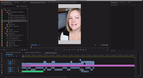 Premiere Pro to Instagram Stories