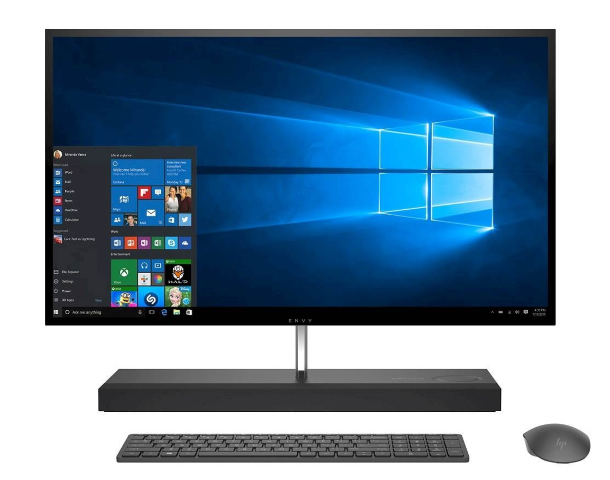 Laptop vs. Desktop for video editing? HP ENVY 27" with 16GB of RAM and 256GB Solid State Drive + 1TB Hard Drive from Best Buy