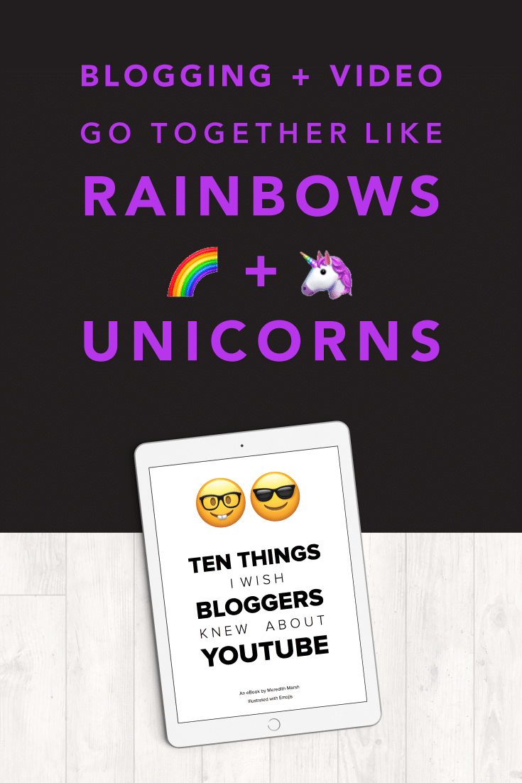 Blogging and YouTube go together like rainbows and unicorns... When I started blogging, I had NO CLUE that almost my entire audience growth would take place on YouTube. Here are 10 things I wish other bloggers knew about YouTube