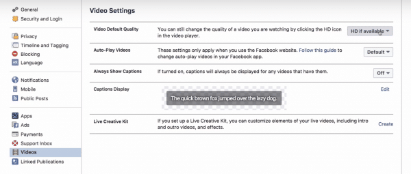 Adjust Your Facebook Video Viewing Settings For Better Quality