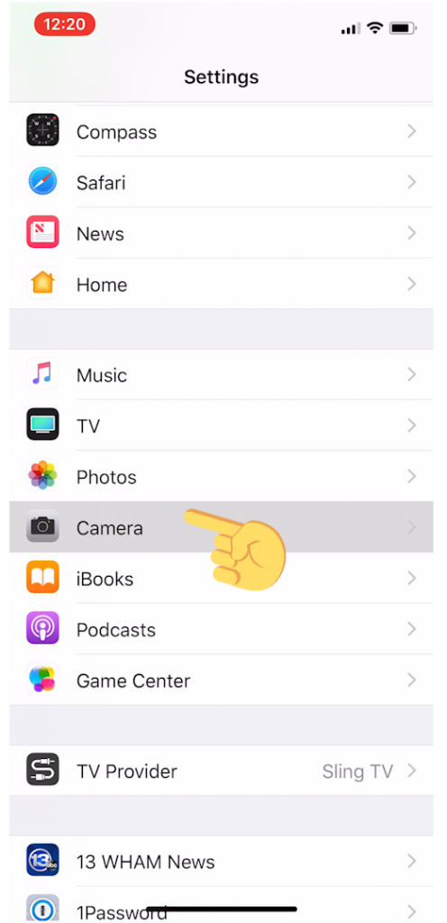 Iphone Video Camera Settings Preserve Settings