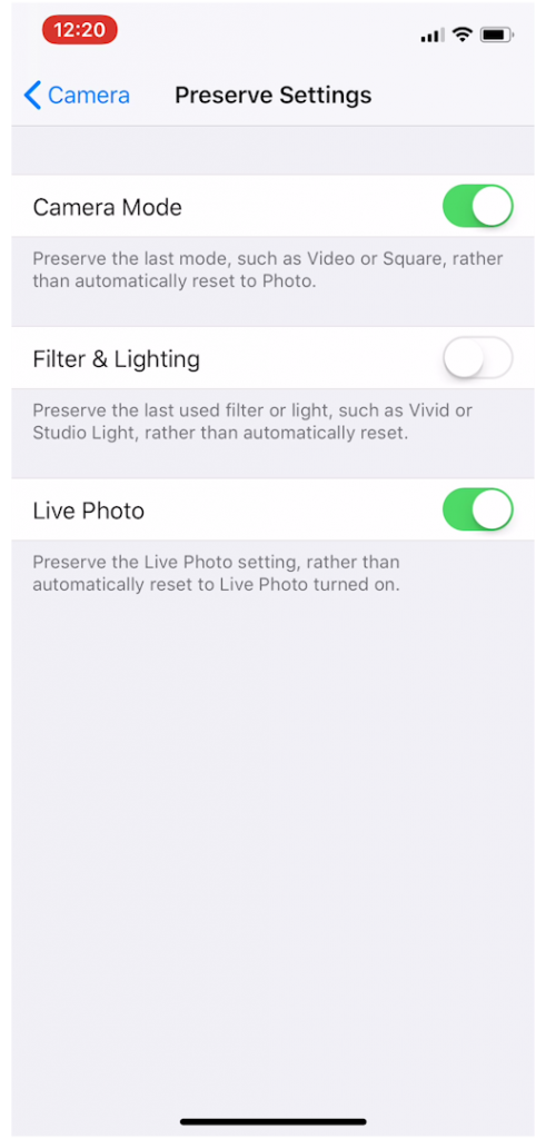 Preserve Iphone Video Settings.png