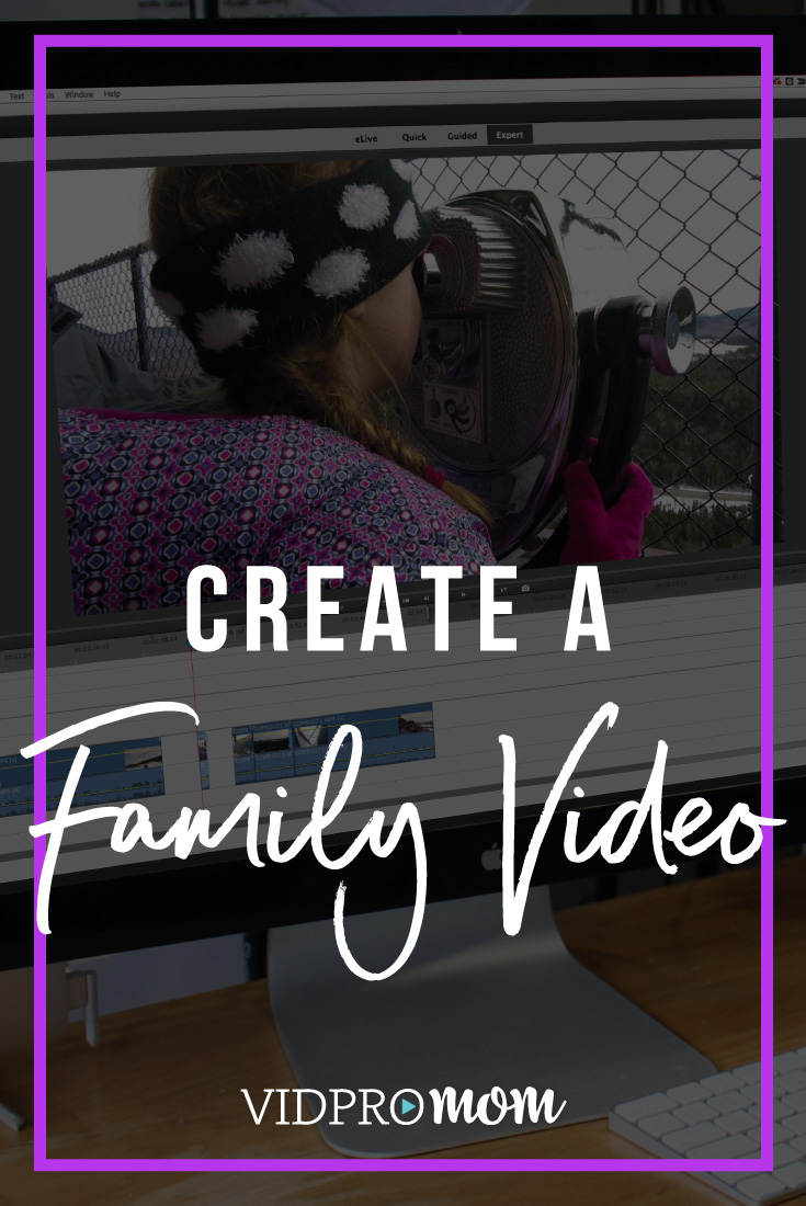 Create Family Video Premiere Elements 2018