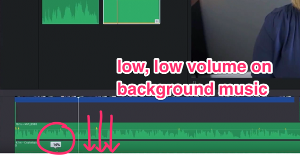 How To Make A Video Look Professional With Imovie Lower Volume On Background Music