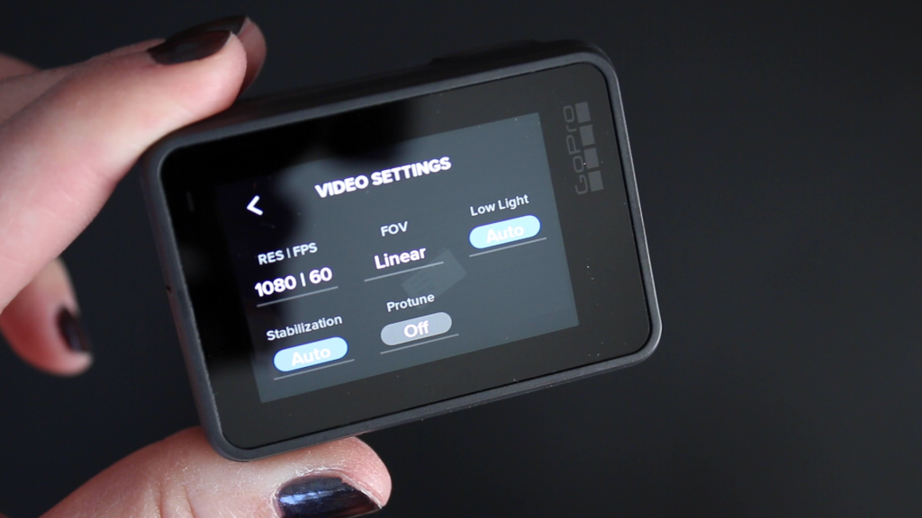 best video settings for gopro hero 7