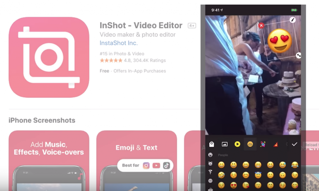 Как в иншоте сделать видео из фото. Иншот. INSHOT app. Приложение иншот на айфон. Иншот приложение функции.