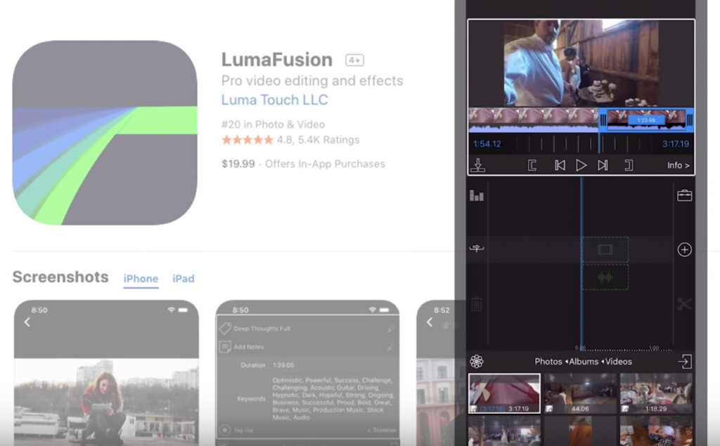 Lumafusion App For Iphone Video Editing