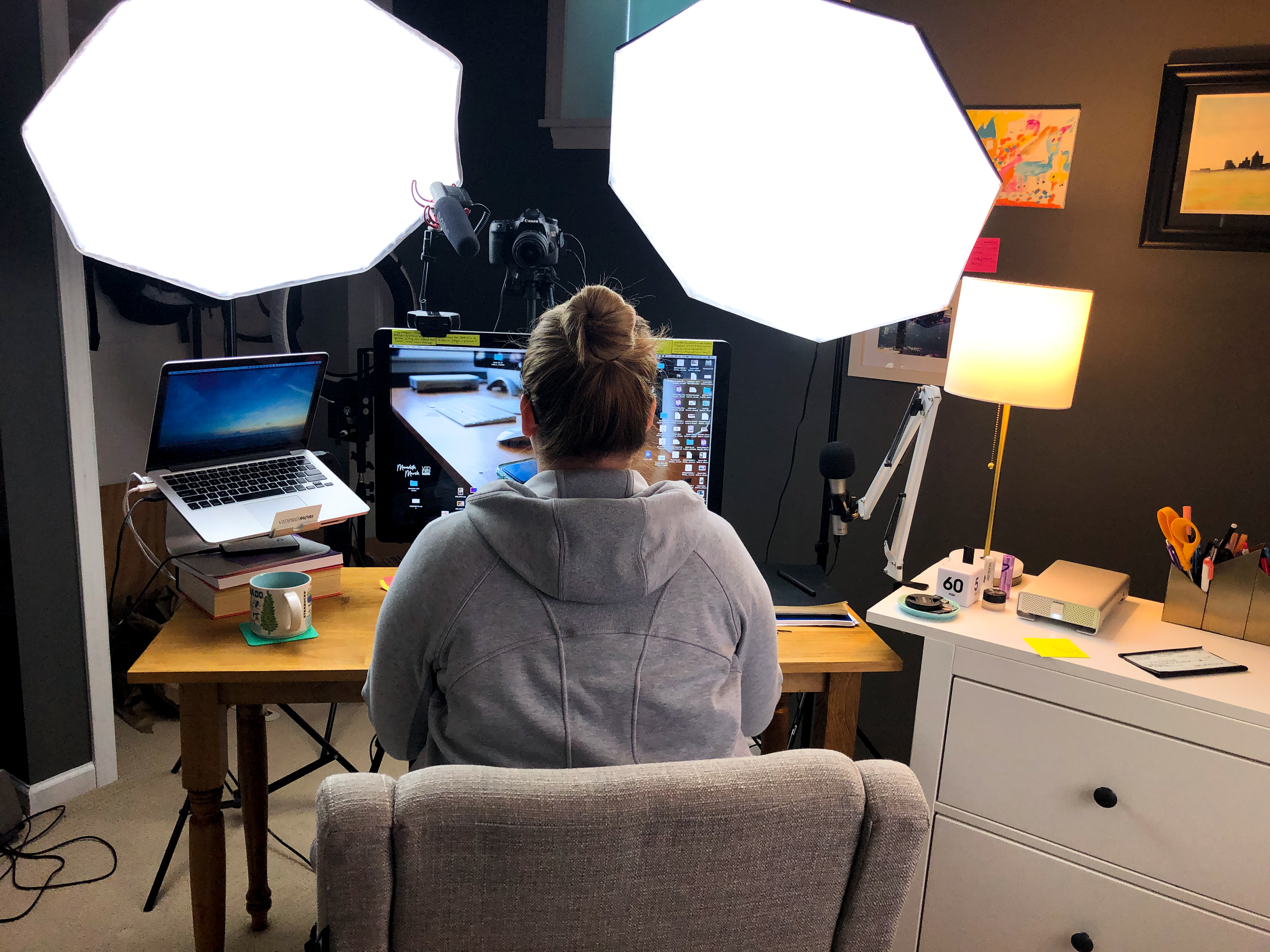 My YouTube Studio Setup at Home – Meredith Marsh
