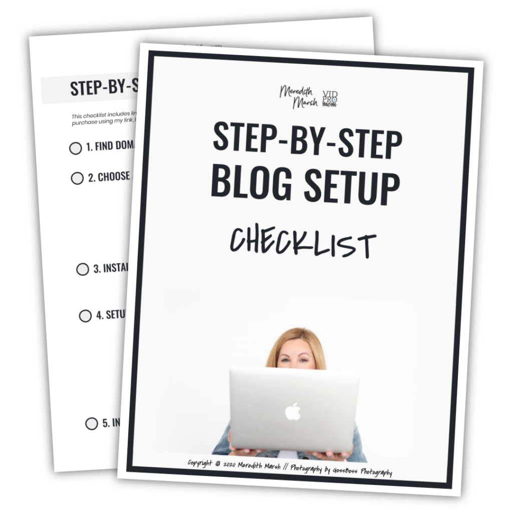Blog Checklist Mockup 1