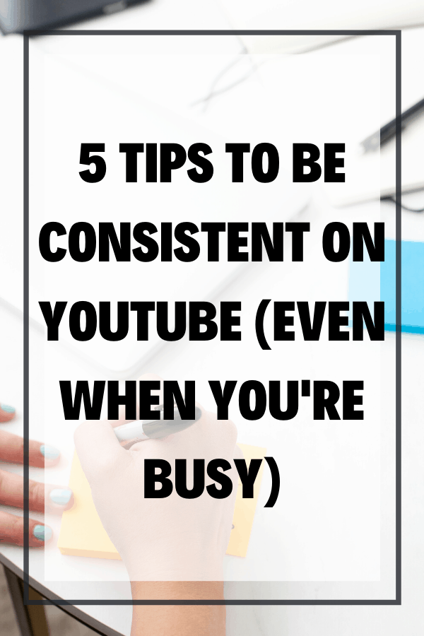 It's no secret that many content creators struggle with how to be consistent on YouTube. So if you find it challenging to juggle a job, family, and life along with a YouTube channel, you're not alone. In this blog, I'm going to share my 5 best tips for how to stay consistent with your content on YouTube so that you can continue to work your way to more opportunities, experiences, and freedom in your life, even if you're super busy.