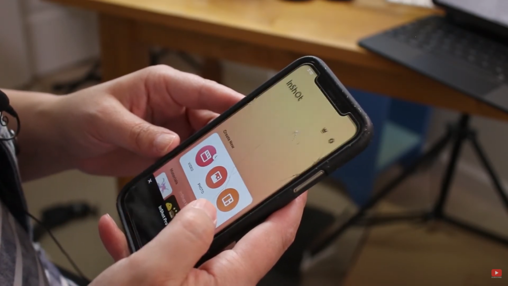 InShot video editor for iPhone