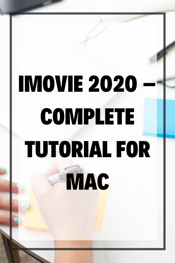 imovie for mac tutorials