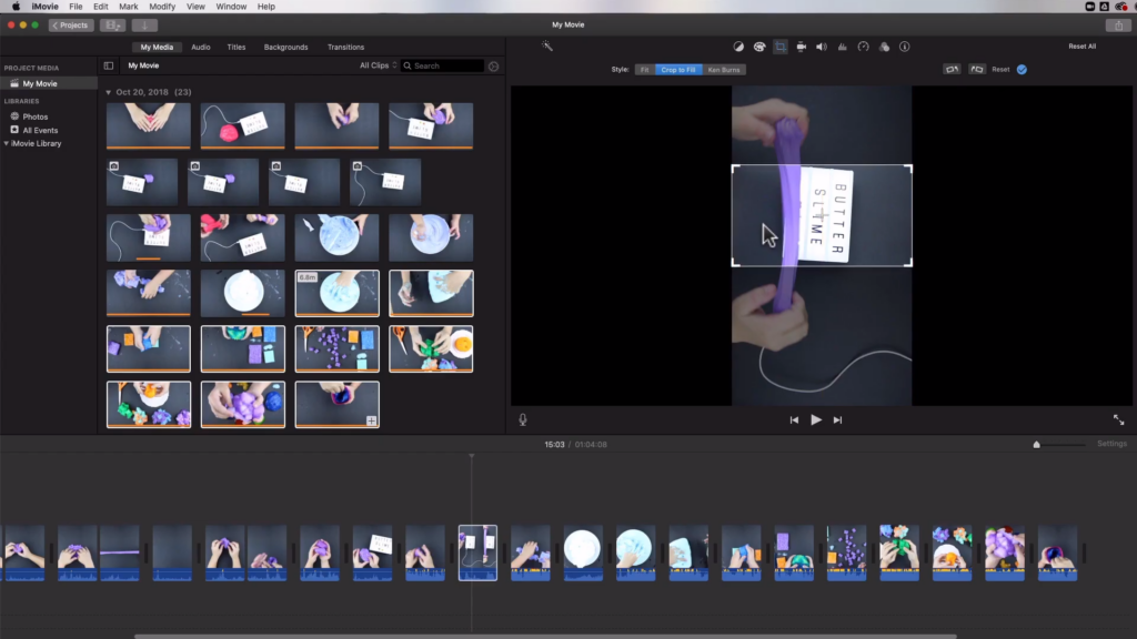 vimeo how to use imovie on mac