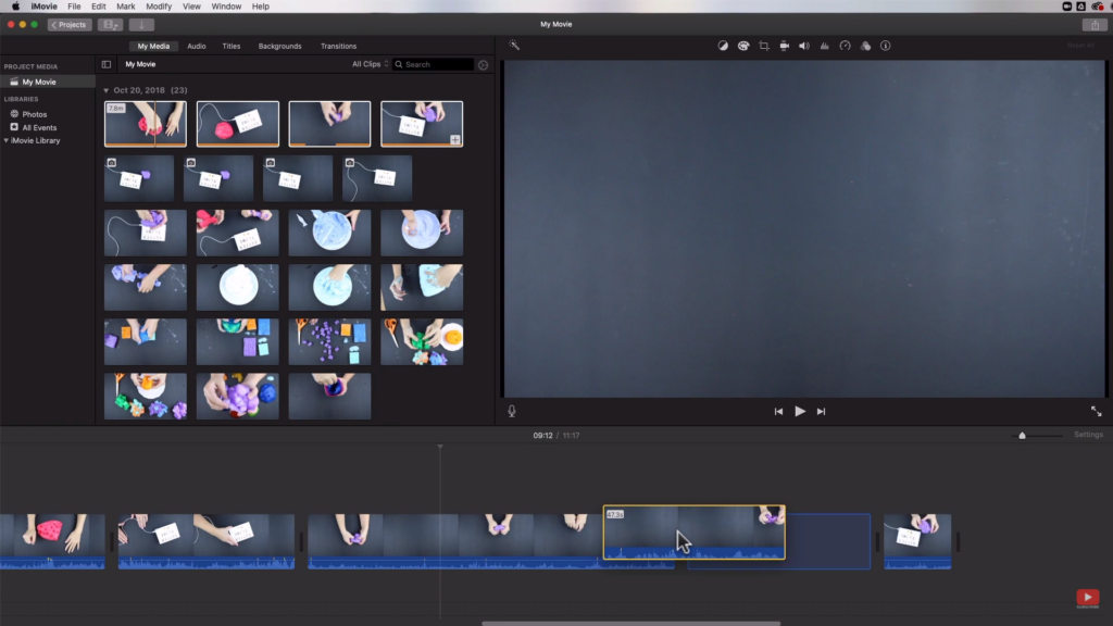 imovie mac movie editing software