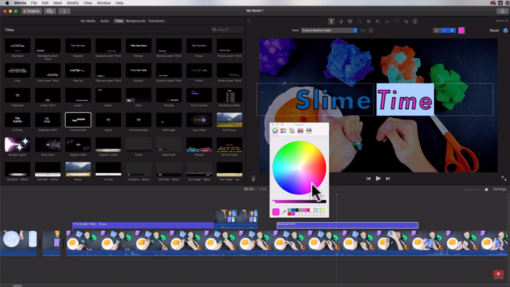 How to Add Text in iMovie Without Effects