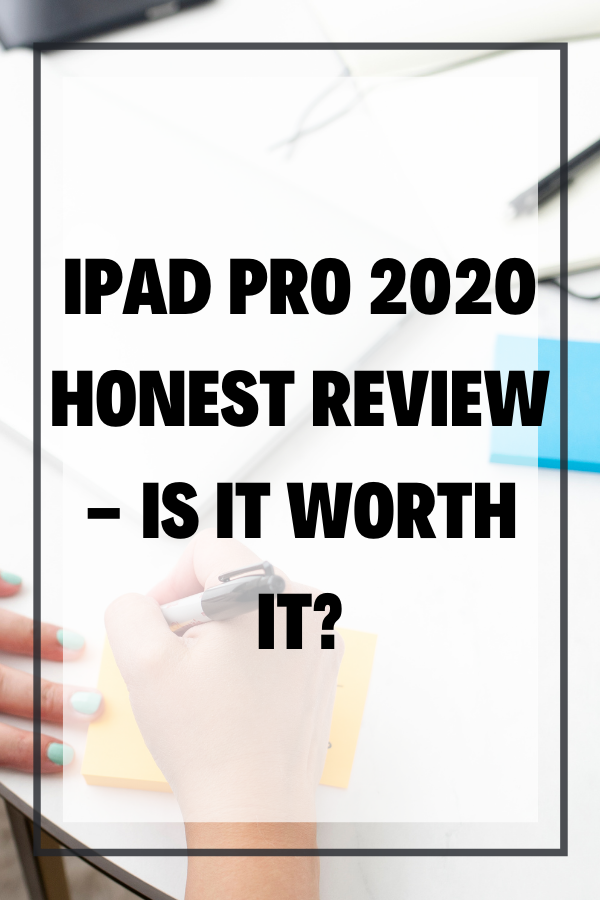 Looking for an iPad Pro 2020 Honest Review? Curious if the iPad Pro 2020 is worth it? In this blog, I'm sharing the pros and cons of the iPad Pro 2020 including the new Apple Pencil 2nd Generation (for iPad Pro) and the Magic Keyboard.