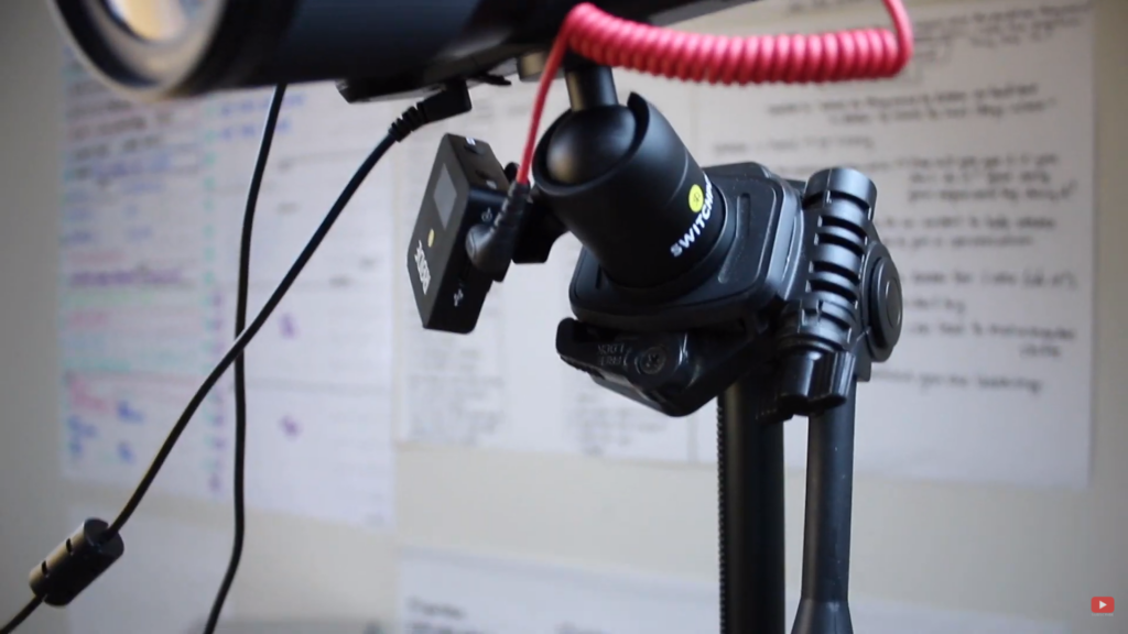 magnetizing my microphone's receiver to my tripod