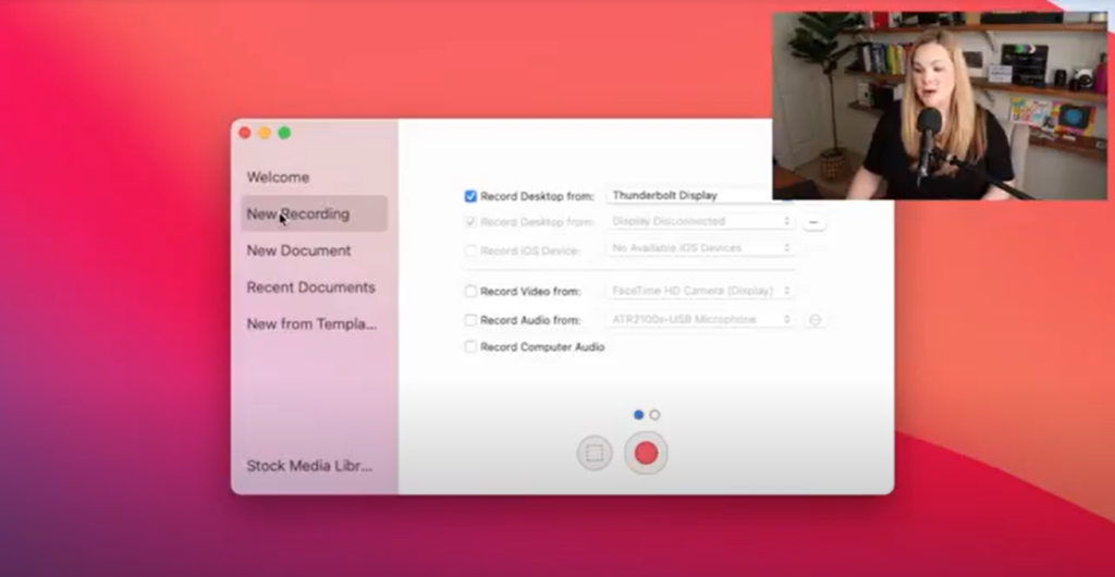 record video on mac with screenflow