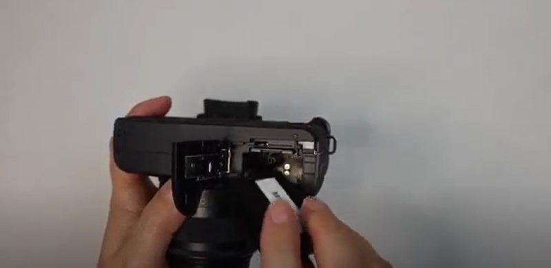 This allows you to power your camera by plugging it into an outlet, rather than using a battery and having to make sure it's charged, or owning several batteries so you never run out of juice, or risk your battery dying in the middle of recording.