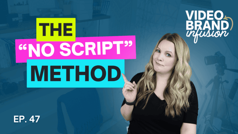 Want to record polished videos without a teleprompter? I'll show you how to record polished videos without memorizing anything! Learn how to riff like a pro, develop on-camera confidence, and use simple outlines. Plus, I share my best video editing tips for pro-quality results and how to be natural on camera!