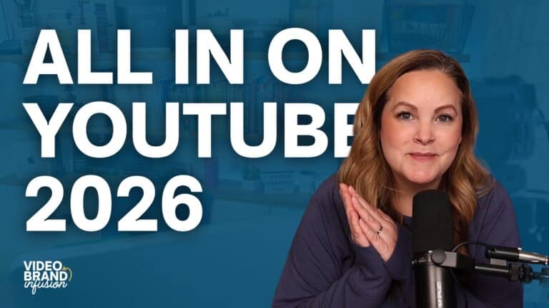 A couple years ago inside of Video Brand Academy, I started a tradition at the end of the year around this time where I actually ask my members what has worked for them in 2025 and what are they excited about as they move into 2026? And then I repurpose that conversation into a video or podcast episode. That's what we're gonna do here today. This is episode 77 of Video Brand Infusion. This might actually be my favorite episode of the entire year, every year, because everyone inside a Video Brand Academy is all in our own place on YouTube, in our own journey in our online businesses. And I see wind coming through the community, like from Mickey who said, quick note, 2000 subscribers. Thank you Meredith. Thank you, Mickey. It's been fun to watch your journey over the last couple of months. And then Lisa said, just wanna say I've learned more here in the first two weeks of Video Brand Academy than I have after six months in a $1,500 course that I now regret buying. So thank you, Lisa, for those very kind words. I feel like it's my mission to make Video Brand Academy accessible to as many online business owners as I can, as you navigate YouTube and video marketing. And I have so much fun hanging out with you all on our calls in our meetups. But coming back to share wins and hear what's working for other people is so much fun. I always gain so much inspiration from that. And the rest of this episode is going to be snippets from inside of one of our meetups where we all shared what's working with us in 2025 and what we're excited about for 2026. But between now and the end of the year, there's a really easy way for you to join Video Brand Academy for seven days on a $1 trial. That $1 trial is going away at the end of 2025. So if you wanna get in and if you wanna check it out for yourself and ring in the new year and a new YouTube strategy, an actual YouTube strategy for your online business in 2026, I invite you to check out the link down below this video. With that, let's get into what worked in 2025 and what we're excited about in 2026. Mickey, what worked for you on YouTube this year? Okay. What worked for me on YouTube is I started understanding the analytics and interpreting the analytics, interpreting the metrics, and it was so surprising for me and very encouraging. And since I've been in VBA, I gained more subscribers. And the reason being that my videos are following all your strategies and applying the strategies. That really made a big difference for me. So the spiderweb strategy in particular. For the first time I understood how it worked and how YouTube's algorithm worked, and that made such a big difference for me. Congratulations. That's amazing. Can I say one more thing that I forgot as well? This past week I didn't publish a video and instead of feeling guilty, I just went onto my channel to see what's happening. And YouTube is showing my videos to people. The views didn't go down. It went up, yes. So even though I didn't create any video, I was, I think I mentioned it in a comment to you, that was surprising. Yes. I thought I'd be punished because I didn't do my homework. I love that. I love that so much because I've been thinking through what does it mean to build what I'm calling a video asset engine where your videos are working for you as assets rather than you having to show up every single week or day with content. It's like YouTube is actually the engine. And as I was thinking through this, I asked myself how would somebody know if they were creating a video asset engine? And what I came up with was if they take a week off and they're still getting more views, subscribers, leads, then they would know that they have a video asset engine. And you did it. Yeah, it's awesome. Awesome. Really, thank you so much Mickey, for sharing all of that. Hi Kelly. Hello. So tell me what worked for you this year? Well, this is gonna be hilarious because it's kind of the opposite of what was just mentioned. And I think it's because I have to consider where I'm at in the process of returning to YouTube because I took a long break. So for me, not paying attention to the analytics, not overthinking the thumbnails, and really uploading in the most simple way I could to get over the hump of overthinking. And so for me what worked was just simplifying everything and just getting into the habit and building the muscle of getting on camera, talking about something and uploading and hitting send. I love that. I love that. And how has it worked out for you in terms of, like are you able to be more consistent or has your channel grown or what came out of you simplifying everything? Yes. Well, first of all, I have a lot of videos on my channel right now, and so I'm more in the habit of uploading and I got to know my process of what works in terms of getting videos up and also what I like to talk about. And I have grown in terms of subscribers, which is nice. It's like a steady, slow kind of growth. But I feel like I've just gotten more in touch with showing up on camera and talking. All right, cool. Yeah. Sonia, how we doing? Welcome back. Yeah, so I've got nothing to say about YouTube other than I put one video up and that was with you, earlier this year, maybe in the spring. But I got derailed, I shouldn't say derailed. I switched over to my art side, and I got wrapped up into like four different projects that were really big. And it was great, but it was also very overwhelming. So I wasn't able at all to even look at YouTube. But the one video, I've had 88 views. I am curious how much watch time there is, so I will have to look at how to look that up at some point. I know you talked about that before, but I'm just getting my feet under me again. Really excited about what you're talking about for January. I'm hoping it is going to help kind of decide on the topics, what topics to say when. So what I'm hearing you say is you published one video on YouTube this year. Yeah. And you got 88 views. Yeah. Yes. I mean, that's not bad at all. No. Yeah, that's great. Is it Cassandra? Cassandra, guys. I'm new to this group. I'm Cassie. I know Meredith through BBD Next Level. Really I'm excited about next year, diving more into YouTube. We started a YouTube channel in September and we now have 650 subscribers, which is so fun and great, especially because I'm in a really tiny niche. I teach teachers how to work with blind students. Oh wow. And so trying to make that fit for YouTube and then still actually be a funnel and not just random YouTube videos that just talk about eyeballs or something that don't actually go to a product is where you'll be helping me a lot next year. And I think that your way of doing the funnels is great. What's really worked for us is actually having long series. So typically for my funnel, I have a launch funnel that's 12 weeks long. And what we've been doing is adapting our launch funnel for YouTube but turning it into a series. So we had a whole series of how to teach a student with a visual impairment, and then we started another series. It's too niche, it hasn't really hit, so we'll be trying that again. But it's really seemed to deepen the relationship or the parasocial relationship that people have with me, which is one of the benefits I think of YouTube. Yeah, I love a series concept because to me it makes it so easy to not overthink things because what's my next video? What's the next installment of the series? What makes sense to post next? So it takes away a lot of decision fatigue or decision making, and series work. The algorithm loves series, because the algorithm is like, oh, this is a series, let's just keep putting these videos in front of the same people that have watched the first couple. And so it makes it easy, even for YouTube to do its thing. What I'm really excited for is creating a machine that consistently brings in leads. That's where I'm at. That's all I wanna focus on. I'm not building any more products. I might maneuver some things and change some offers around, but ultimately I have my funnel and I just want more people in. And I have a really great starting point and I'm having a lot of fun fulfilling on that starting point. So that's really why I'm here. And good. I love it. Yeah. Cool. Awesome. Thank you. Kristen, how's it going? What's working for you in 2025? What you got? Well, I feel like I align a lot with Kelly because my goal, I just started posting probably in October, I think, and I was just like, I'm just gonna do it. I'm just going to do it, like once a week I'm gonna post something. And I did the series thing because I'm launching a program in January, so I'm doing a behind the scenes so people can see behind the scenes of building the program. And so just doing it every week, I mean, I have like nine subscribers. Every day I look and I'm like, can I get to double digits? I'm kind of in that early stage, like I've had a hundred and something views, so I'm just very, very early. But what I wanna do for 2026 is the funnel you teach, Meredith. I like the idea of having free content out there. My target audience are trauma therapists. I'm a trauma therapist, but I also have a business background, so I'm bringing the business aspect of trauma therapy and helping them to be able to create businesses they love and to reduce burnout. So my goal is to be able to utilize YouTube to get some free content out there for them to utilize and to help their businesses, and that leads into what is right now an eight-week coaching program that I beta launched in the summer, but I'm doing an official launch in January. Hopefully, my longer-term goal over the rest of the year would be to lead it to a membership. Okay. You know. Cool. So exciting. Karen, do you wanna share what has worked for you on YouTube this year? Well, I think that's very interesting that you ask, Meredith. It's really been a fun year. I decided probably about mid-year that I was gonna go all in on YouTube, which meant completely deleting Facebook and Instagram from my phone, from my universe, from my everything. And it was about a month ago that I thought, ah, Karen, you could do better. Because I was playing around with Shorts thinking that might help and doing what other people were doing. And it's like, why aren't you just doing what Meredith says? Because it works. And so I went in a lot deeper a month ago and I started doing a series and I can echo what Meredith said earlier, it's just so nice. I know what I'm doing in the next video, so I'm pumping them out a lot easier knowing what to do. And then a couple days ago, Meredith sent me this video and she told me about the all-in on YouTube. And I thought, Karen, are you really going all in on YouTube? And so now I'm really excited to go all in on YouTube with all of you. I still have so many questions and there's so many things that I want to do better in the future. But the biggest thing is that I feel like I haven't really been doing a good job at creating community around my videos, like being sure that this is really what people wanna tune in for. And my biggest realization is that if I don't put the video out there, I'll never know where to steer. I'll never get the comments. I'll never get the community. It just won't happen. And if I don't do it messy like I always say to do, it won't happen. So I'm all for the series this year in 2026, just series after series after series. And as long as they're in my umbrella and spiderweb, it's go. It's go, and don't worry about it so much. That's cool. Because I'm done messing around. What I'm excited about for 2026 is really more of what I've already been doing, which is a lot of video podcasts, and I have the world's biggest backlog of tutorial videos to create for Descript and a bunch of other video tools and online business tools. And so I'm excited to get back into Tutorial Meredith mode. One of the things that we're doing in January is the best way I can describe it is an all-in on YouTube 2026 event with workshops and tools, maybe a little bit of AI tool action. And I'm so excited for this because I keep running into people at this time of year who say I'm going all in on YouTube in 2026. And the interesting thing about that is it's not new. I hear it every year. What's interesting is I often hear it from the same people every year. I often have people send me a message or an email, or I run into somebody at a conference and they're like, I'm going all in on YouTube next year. I'm gonna binge watch your stuff. I hear, I have you bookmarked all the time. And I think that's interesting because I hear people say that I'm bookmarked and they're gonna do it, and they're gonna finally get started on YouTube and then I very rarely hear back from them. And I think it's interesting because I feel like it's my job, my mission, my obsession in life right now is to help people actually do it, actually go all in on YouTube and harness the power of this incredible organic algorithm that we have here, and the video marketing and the connection that you can create with your audience just by turning on your camera and being a human. So I'm excited to hold your hand in 2026 as we do that. And if you wanna join us inside Video Brand Academy, like I already mentioned, there is a link down below this video or in the show notes so that you can check Video Brand Academy out for yourself and ring in the new year with us.